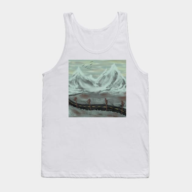 Desolate Road Tank Top by Thedustyphoenix